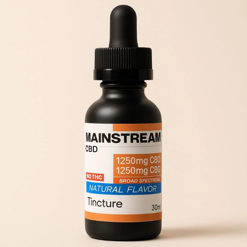 CBG + CBD Broad Spectrum Tincture (1oz)