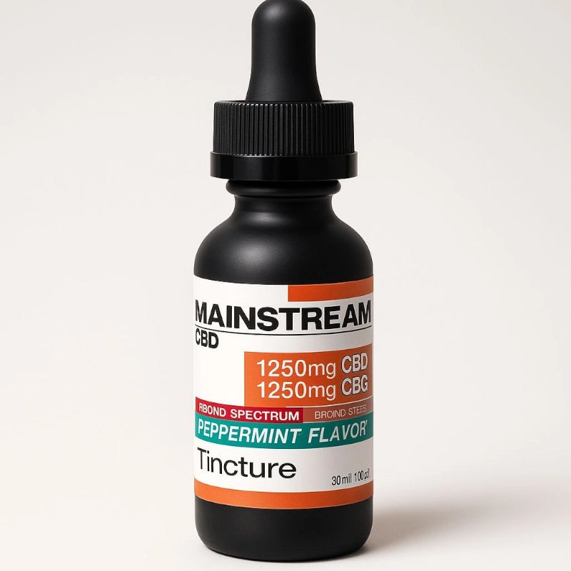 CBG + CBD Broad Spectrum Tincture (1oz)