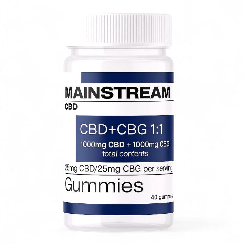 CBG/CBD Gummies 1:1 (Full Spectrum)