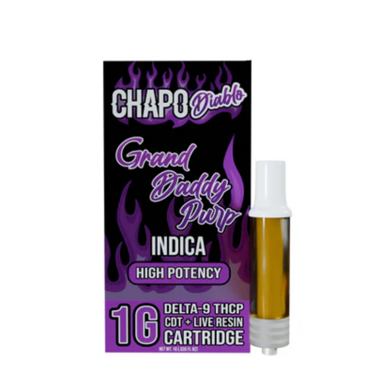 Chapo Extrax Diablo Cartridge – 1g THCP + CDT Live Resin
