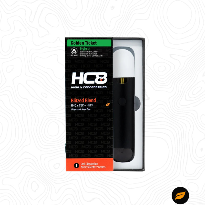 Highly Concentr8ed 2mL Disposable Vape (Blitzed Blend)