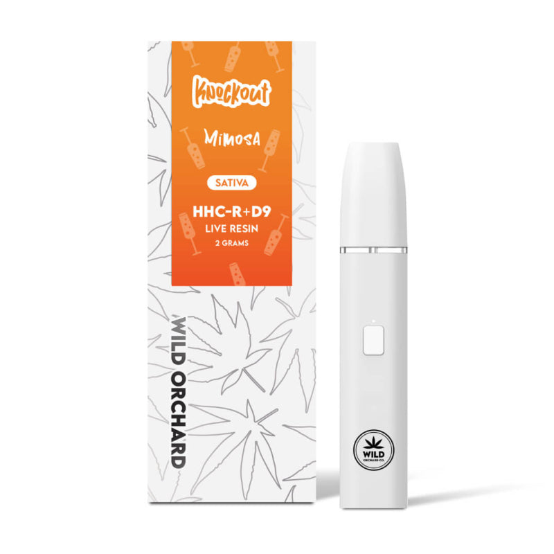 Wild Orchard Knockout HHC-R Live Resin Vapes – 2g