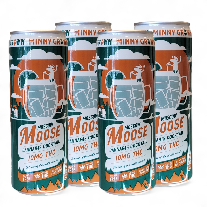 Mainstream CBD Minny Grown Moscow Moose 4pk