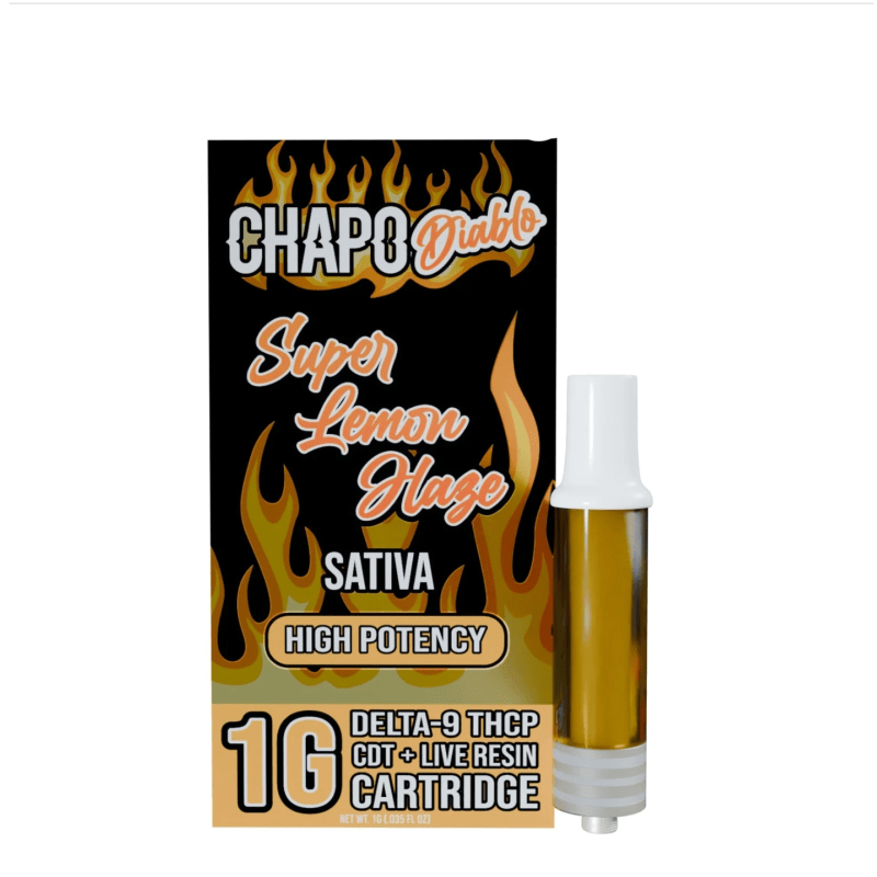 Chapo Extrax Diablo 1g THCP + CDT Live Resin Cartridge
