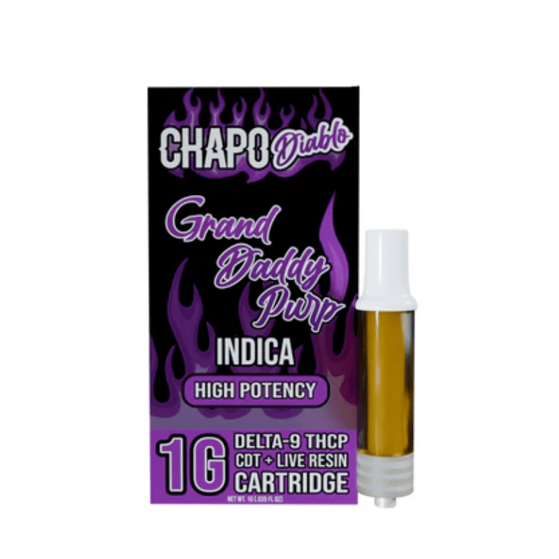 Chapo Extrax Diablo 1g THCP + CDT Live Resin Cartridge