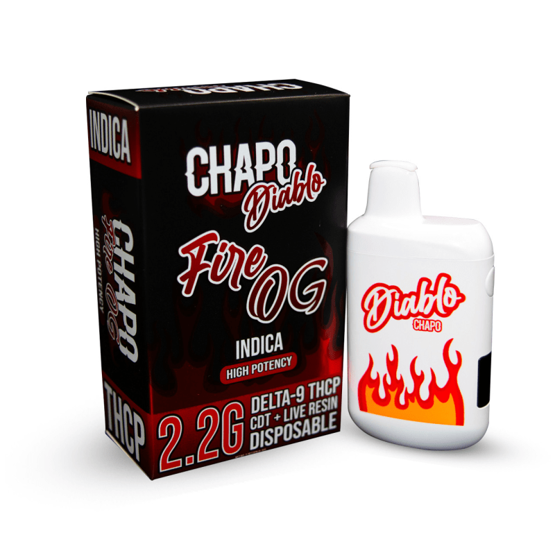Chapo High Potency THCP Diablo Blend Disposable 2.2g