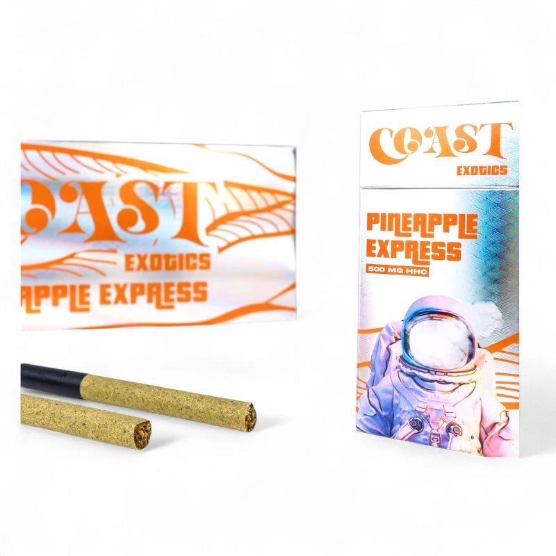Coast Pineapple Express HHC Hemp Cigarettes 50mg