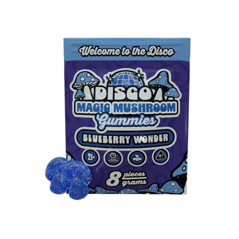 Disco Blueberry Wonder Magic Mushroom Gummies
