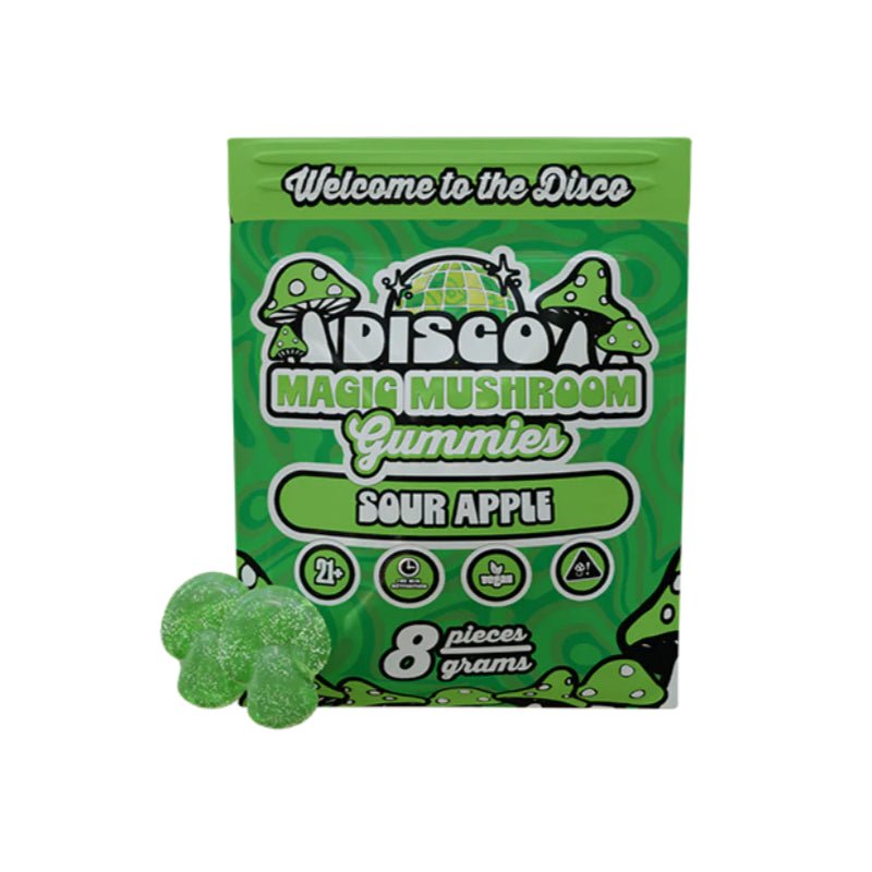 Disco Sour Apple Magic Mushroom Gummies