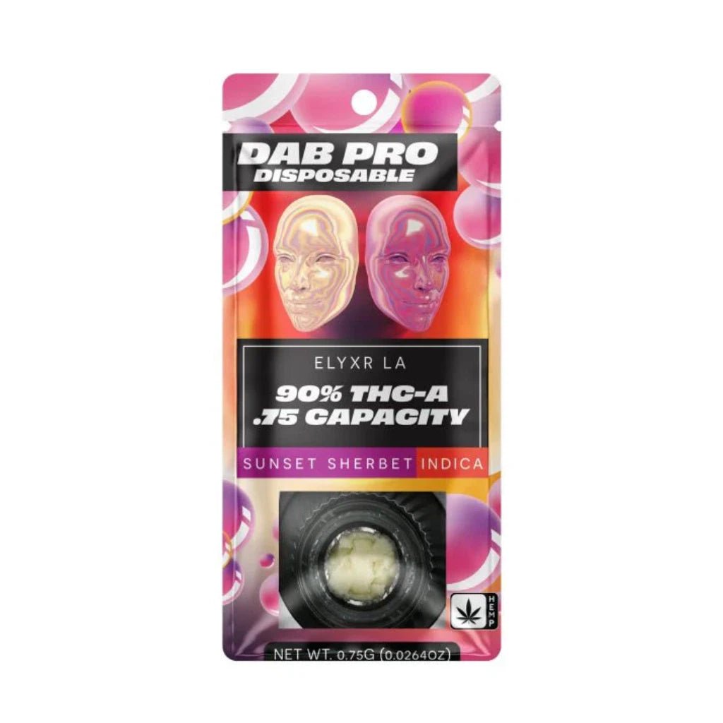 Elyxr Sunset Sherbet THCA Dab Pro Disposable 750mg (Indica)