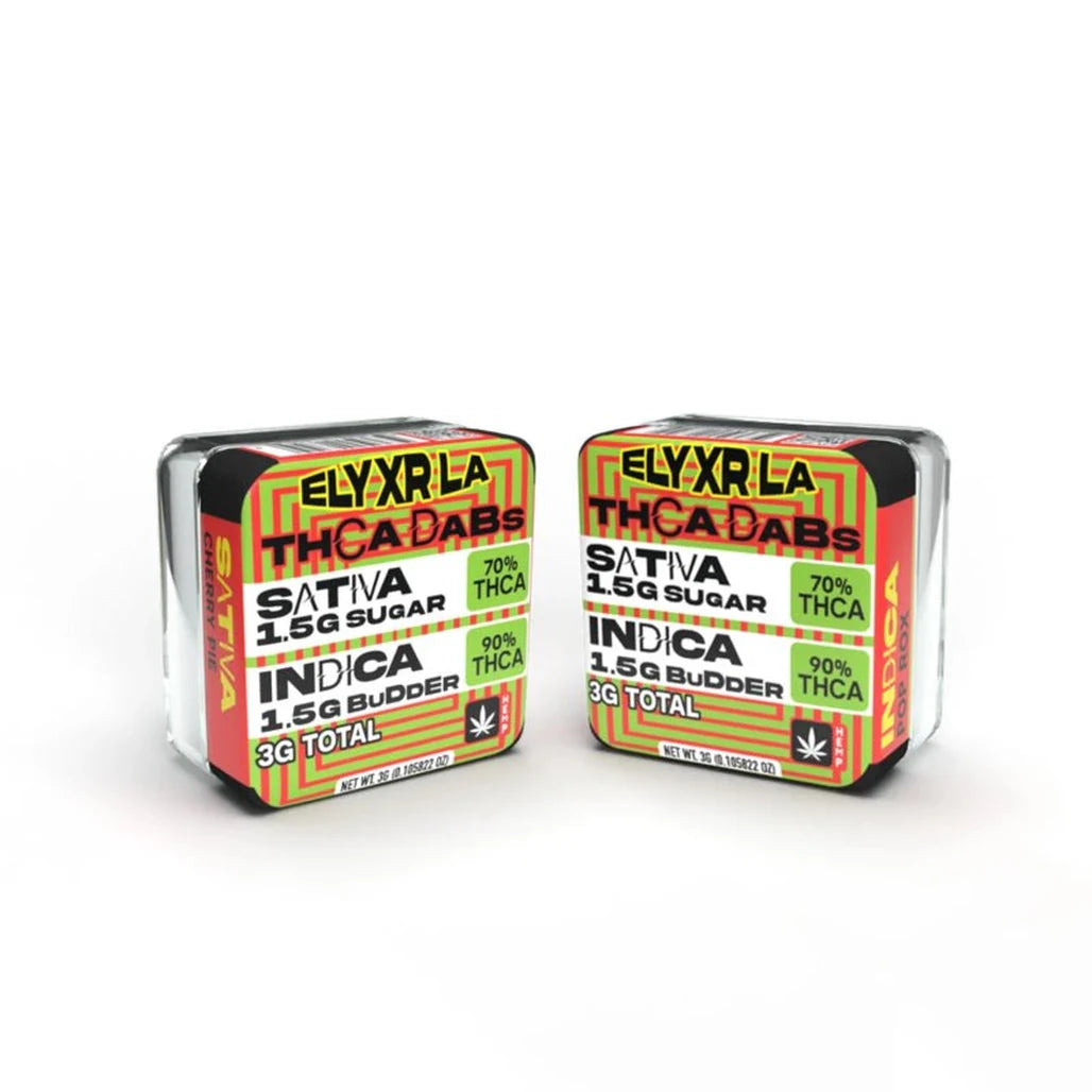 Elyxr THC-A Cherry Pie sugar + Pop Rox budder combo 3g