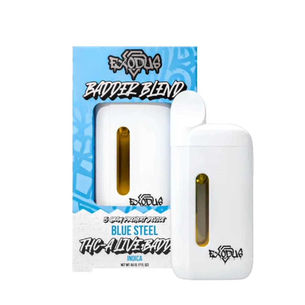 Exodus 5g Badder Blend THCA Disposable Vape