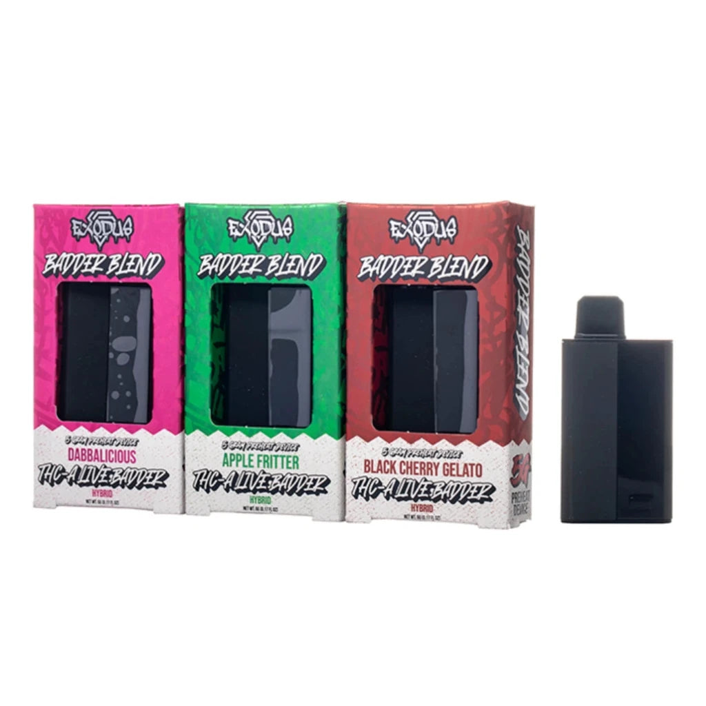 Exodus 5g Badder Blend THCA Disposable Vape