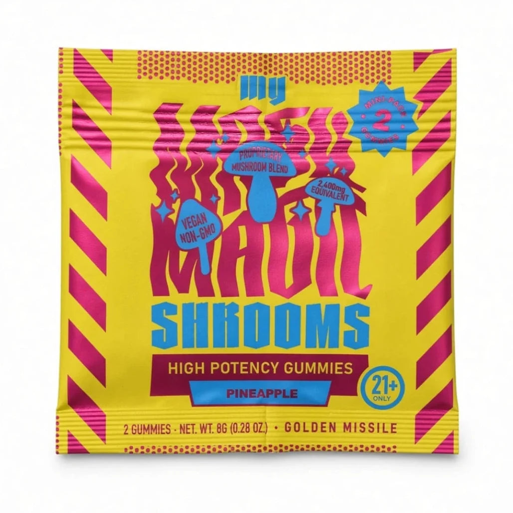 My Magic Shrooms Pineapple (Golden Missile) 2-pack pouch