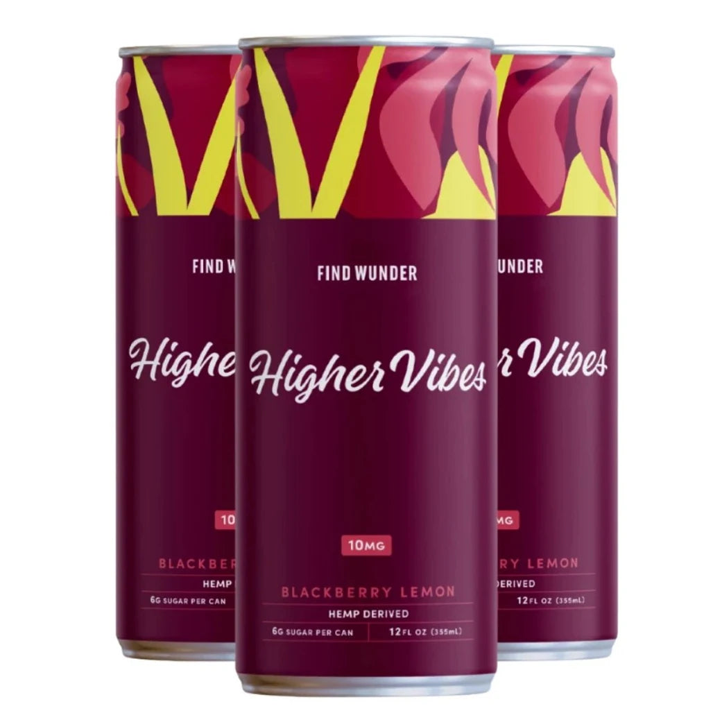 Find Wunder Higher Vibes Blackberry Lemon THC + CBG cans