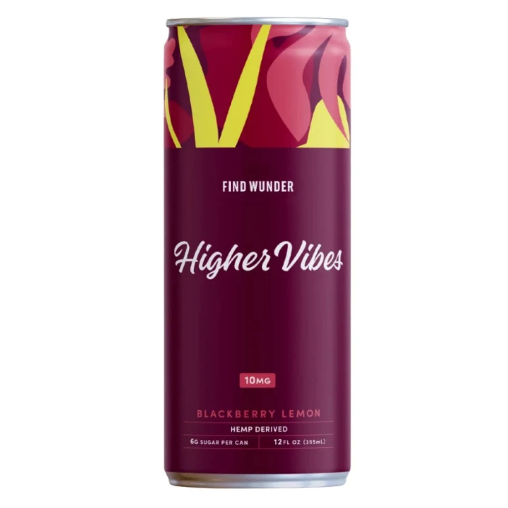 Find Wunder Higher Vibes Blackberry Lemon THC + CBG can