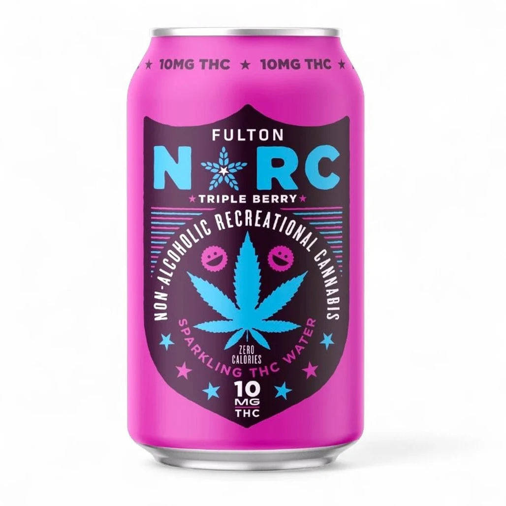 Fulton N*RC Triple Berry 10mg THC sparkling water can