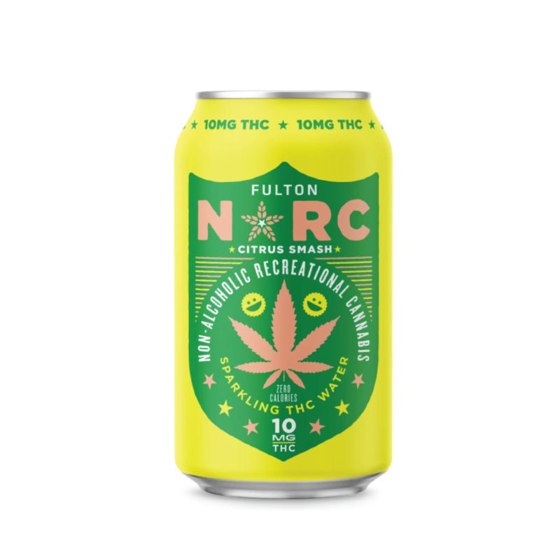 Fulton THC Sparkling Water 10mg – Triple Berry, Tropical, Wild Strawberry Lemonade