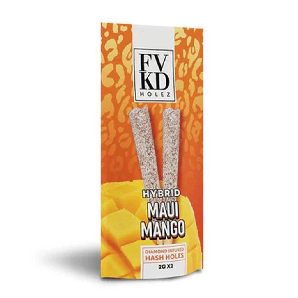 FVKD THC-A Diamond Infused Hash Holez Pre-Rolls – 2 × 2g (4g Total / 4000mg)