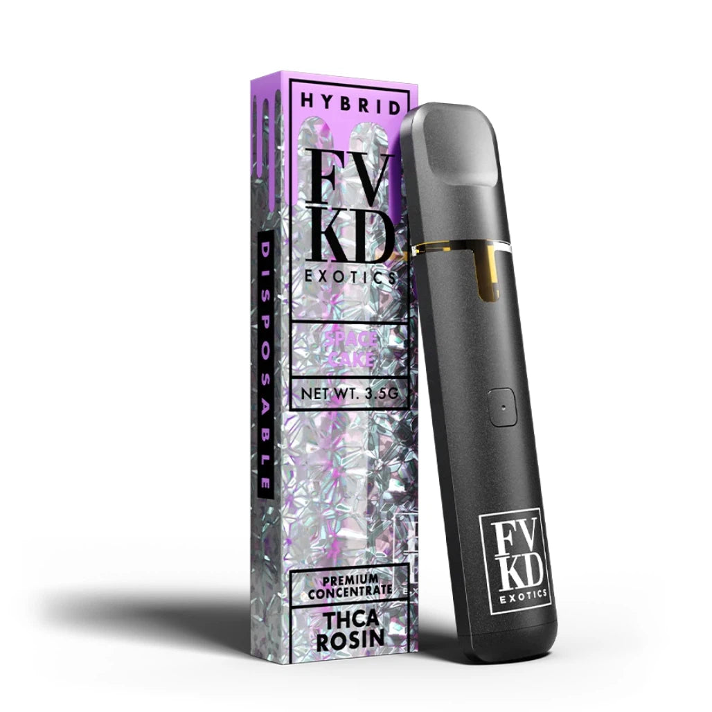 FVKD Exotics THCA Live Rosin Disposable 3.5g – Space Cake