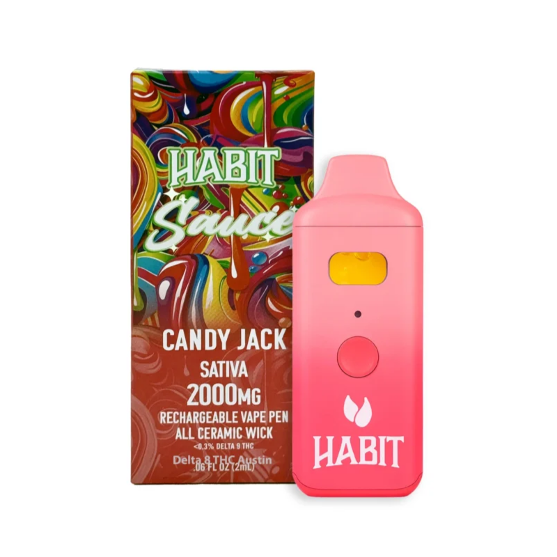Habit Candy Jack 2g THCA Disposable Vape 2000mg (Sativa)