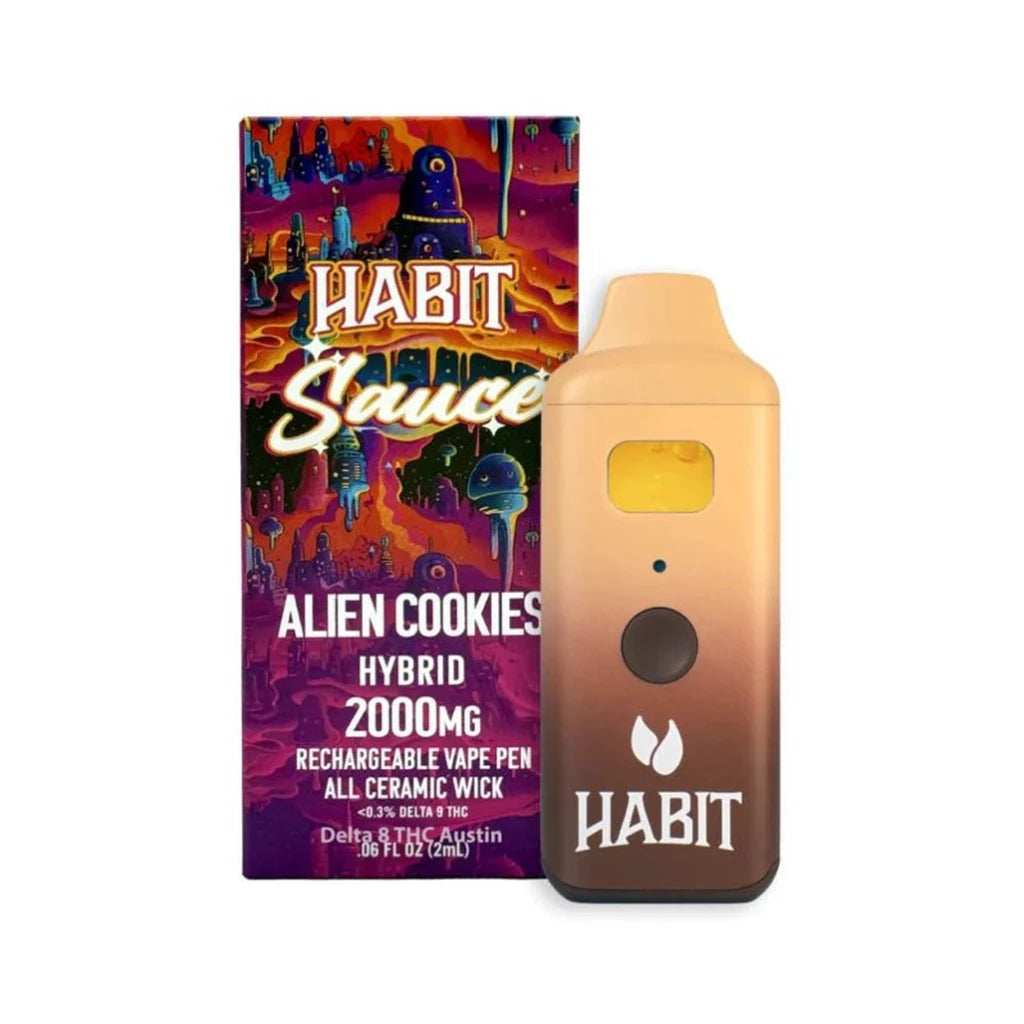 Habit 2g THCA Rechargeable Disposable – Alien Cookies (Hybrid)