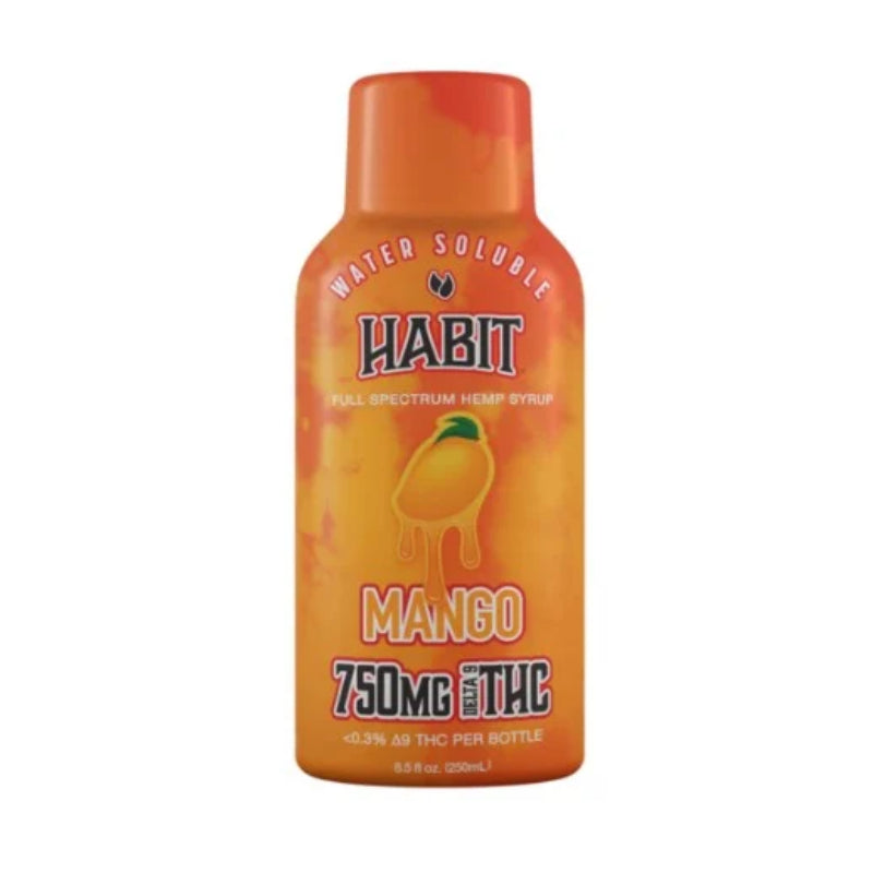 Habit Delta 9 THC Syrup 750mg – Watermelon, Grape, Mango, Strawberry Lemonade, Pineapple