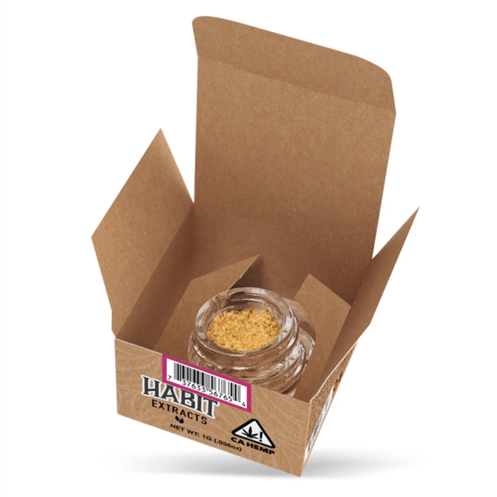 Habit THCA Hash 1g – Rainbow Belts (Indica)