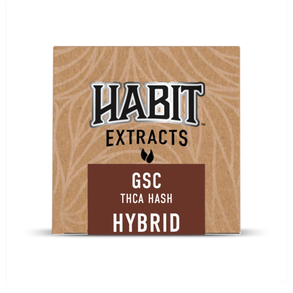 Habit THCA Hash 1g – Lemon Cherry (Sativa)