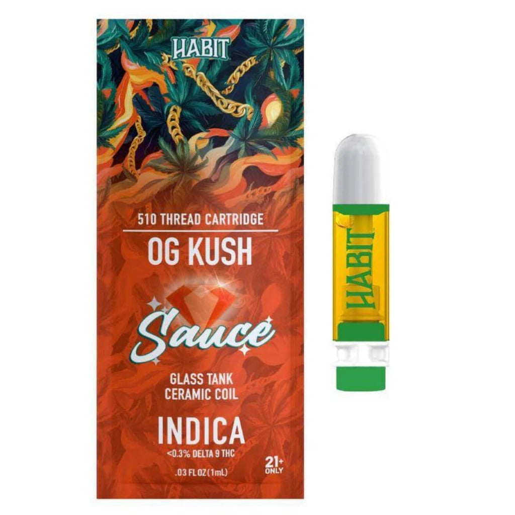 Habit THCA Live Terpene Cartridge 1g – OG Kush (Indica)