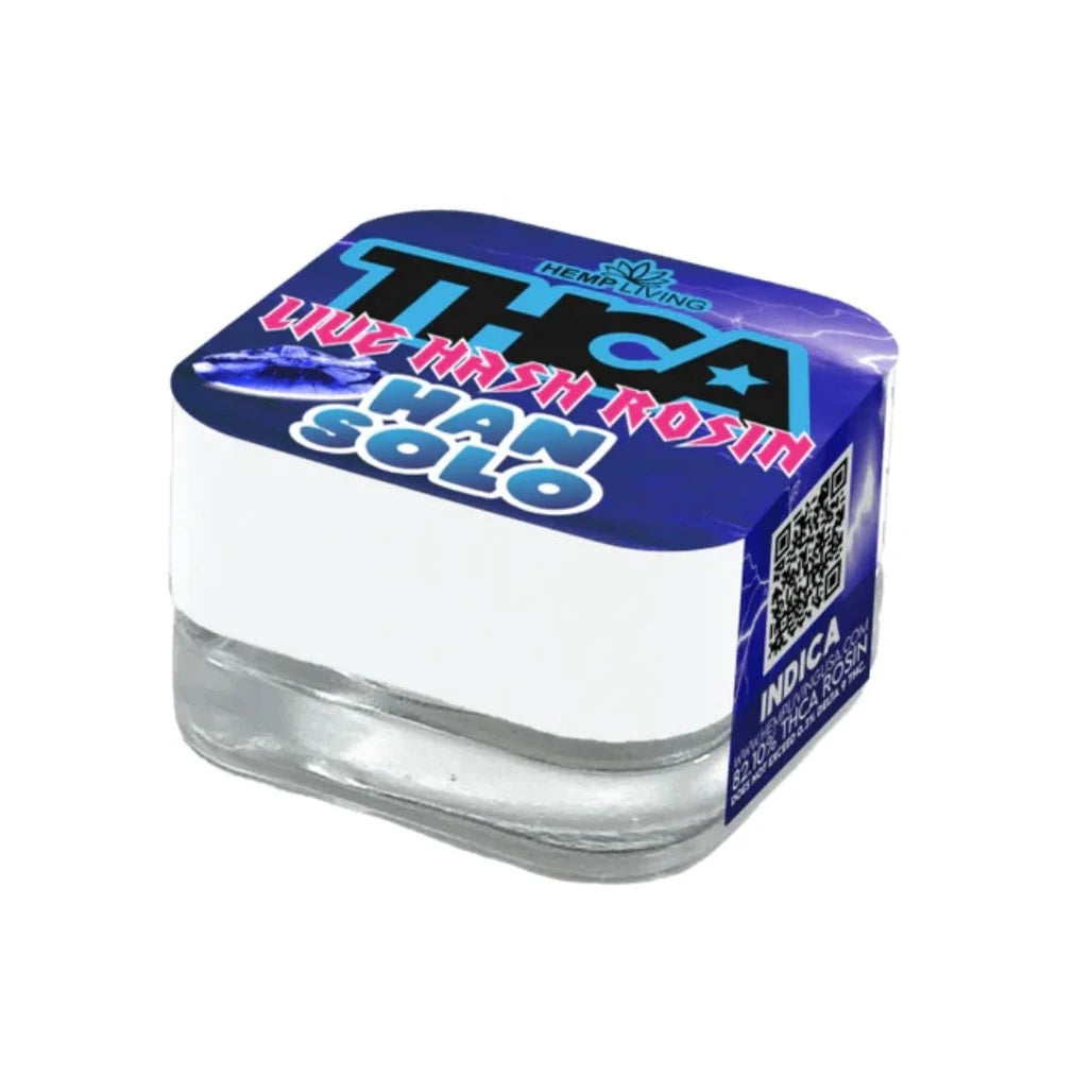 Hemp Living Han Solo THCA live hash rosin 1g (indica)