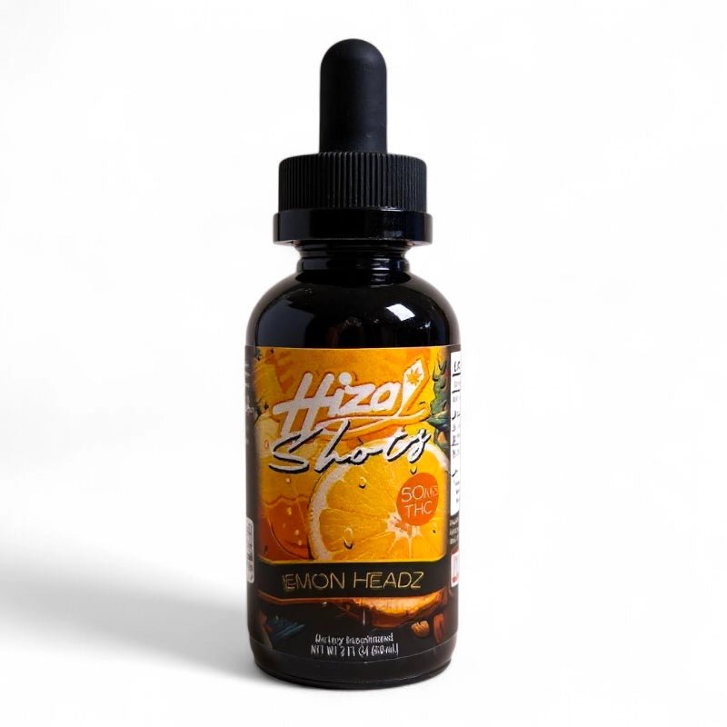 Hiza Lemon Headz 50mg Delta-9 THC Shot