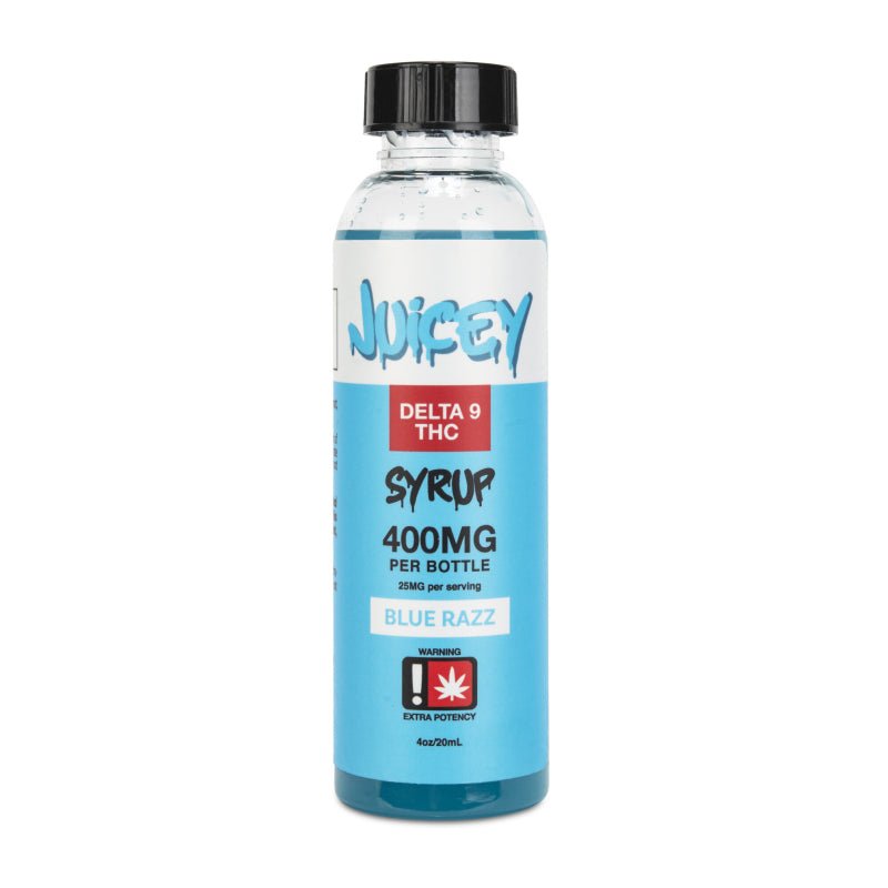 Juicey Blue Razz Delta-9 THC Syrup 400mg+