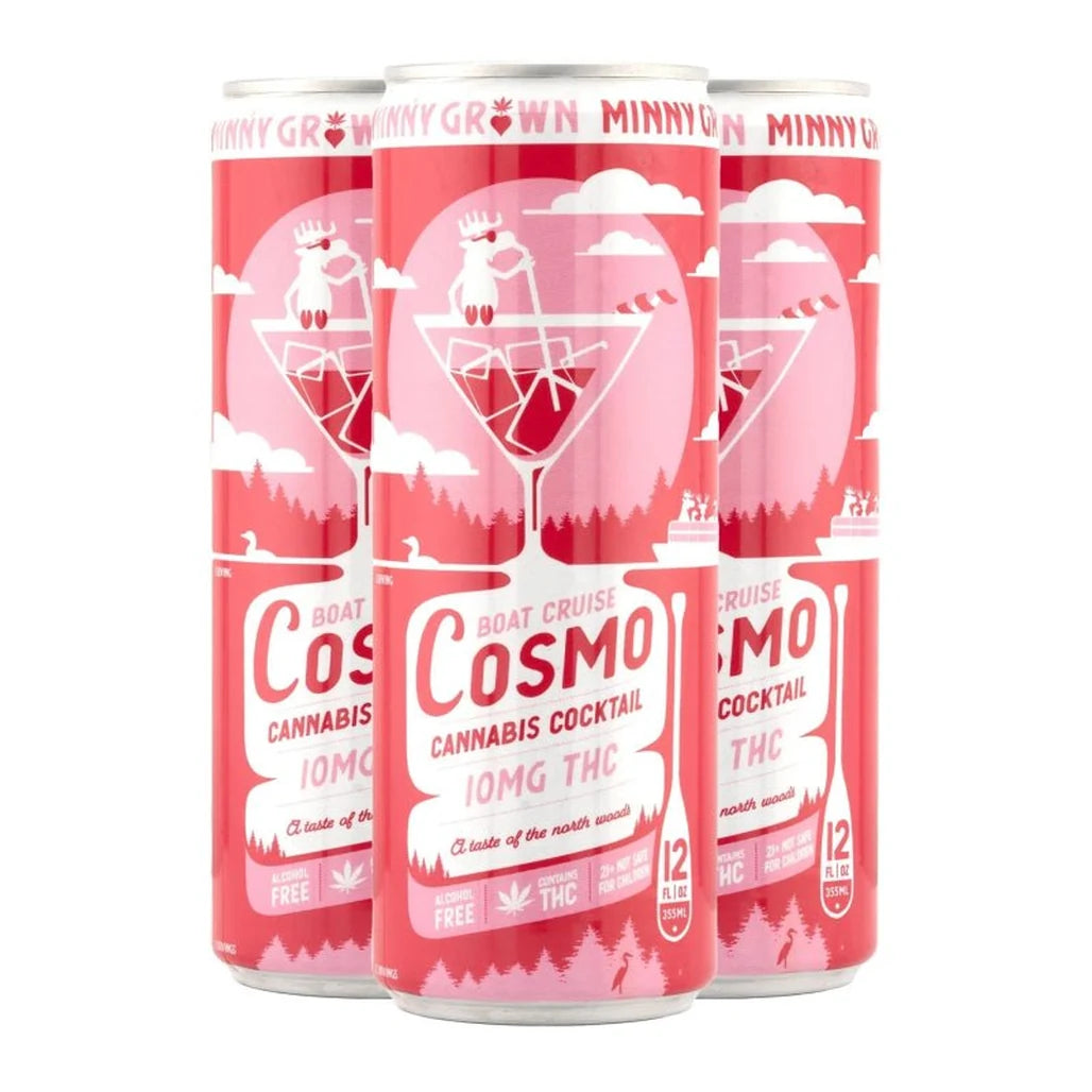 Minny Grown Boat Cruise Cosmo 10mg THC 4-pack