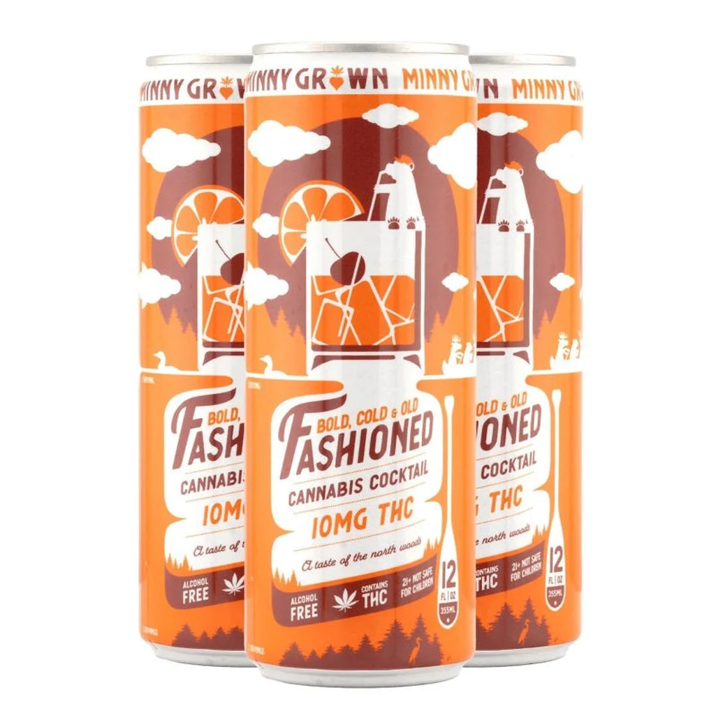 Minny Grown Old Fashioned 10mg THC 4-pack