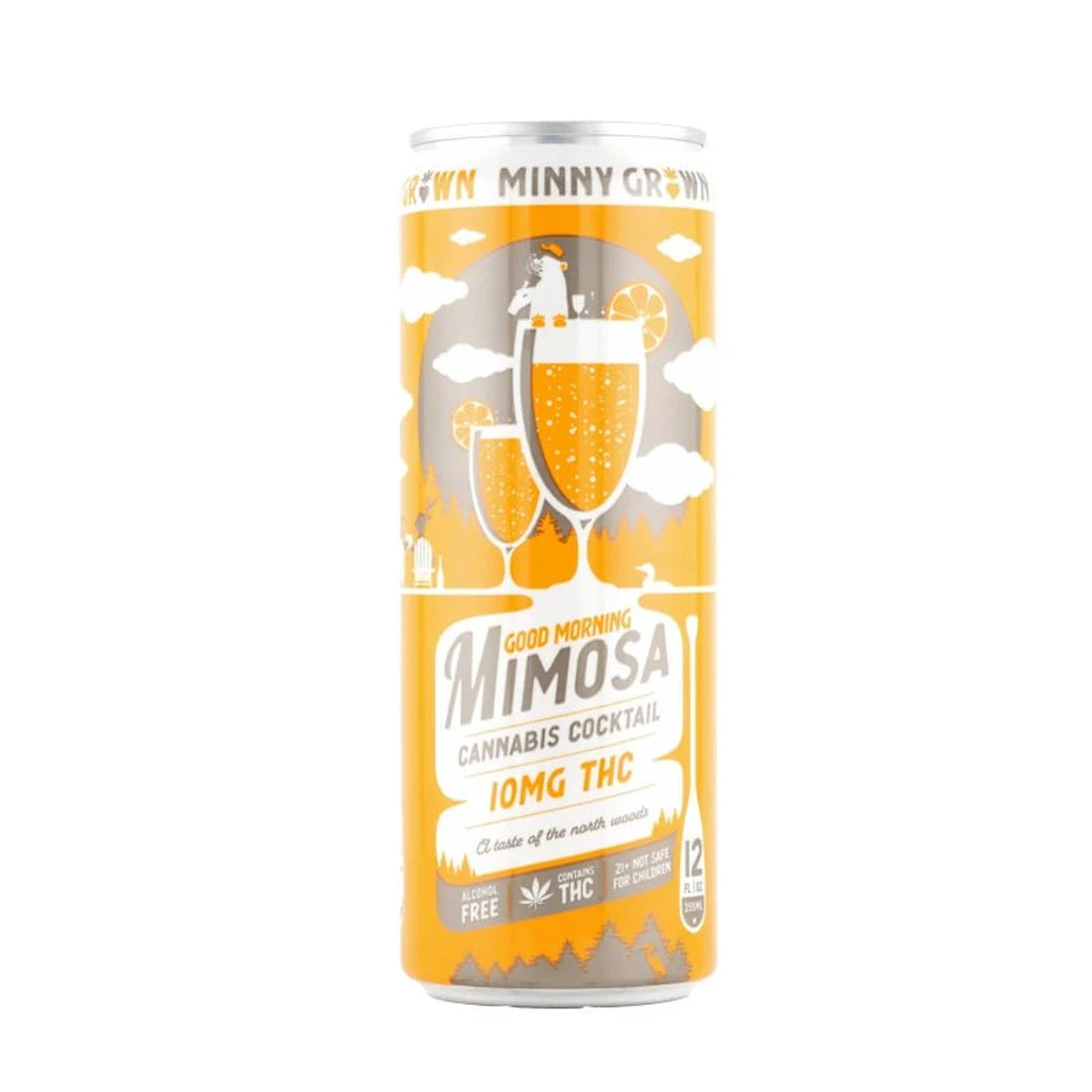 Minny Grown Mimosa 10mg THC cocktail can