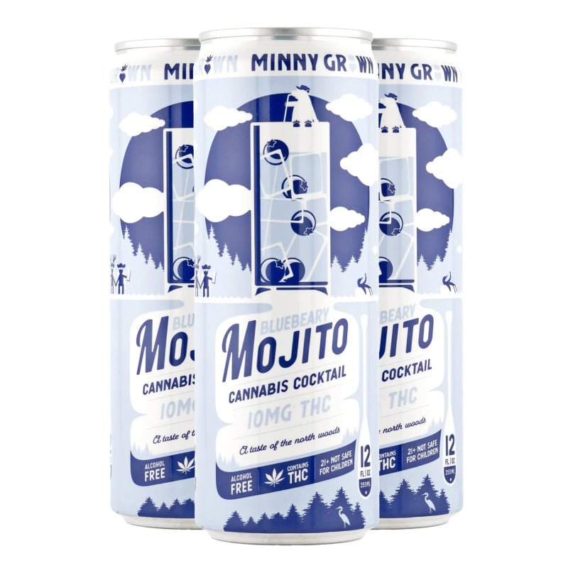 Minny Grown THC Drink 10mg – Mimosa, Moscow Moose, Minnarita, Piña Colada + 6 More