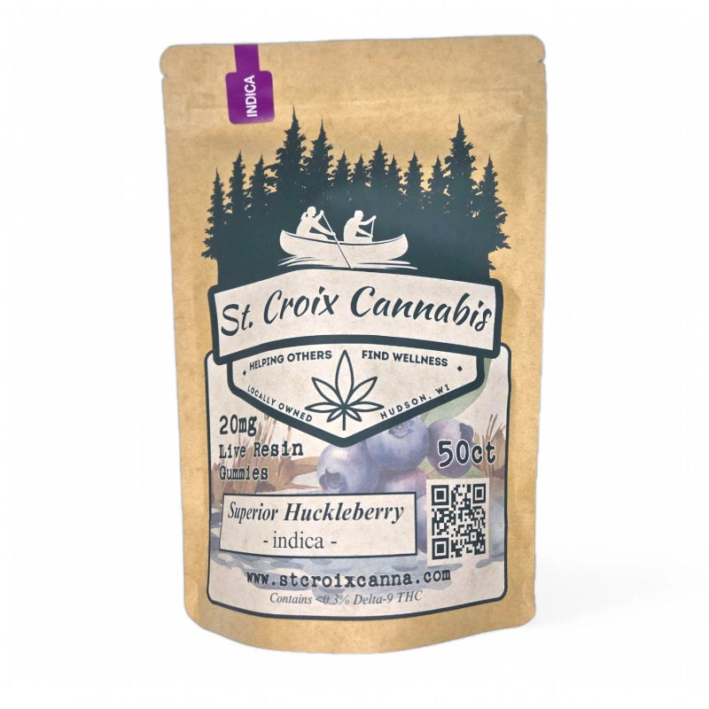 SCC 20mg Delta 9 Live Resin Gummies