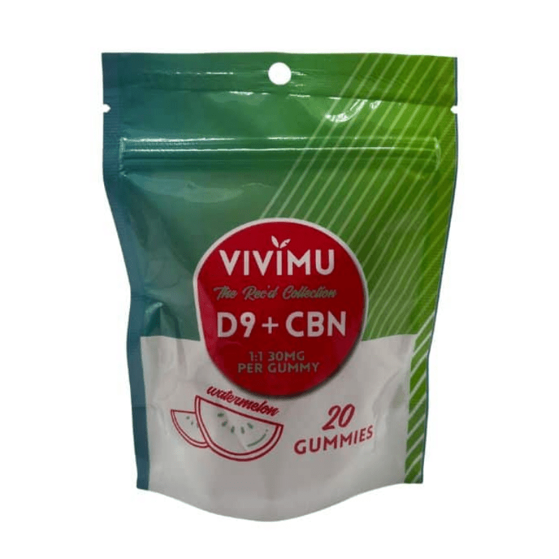 Vivimu 15mg THC: 15mg CBN Gummies