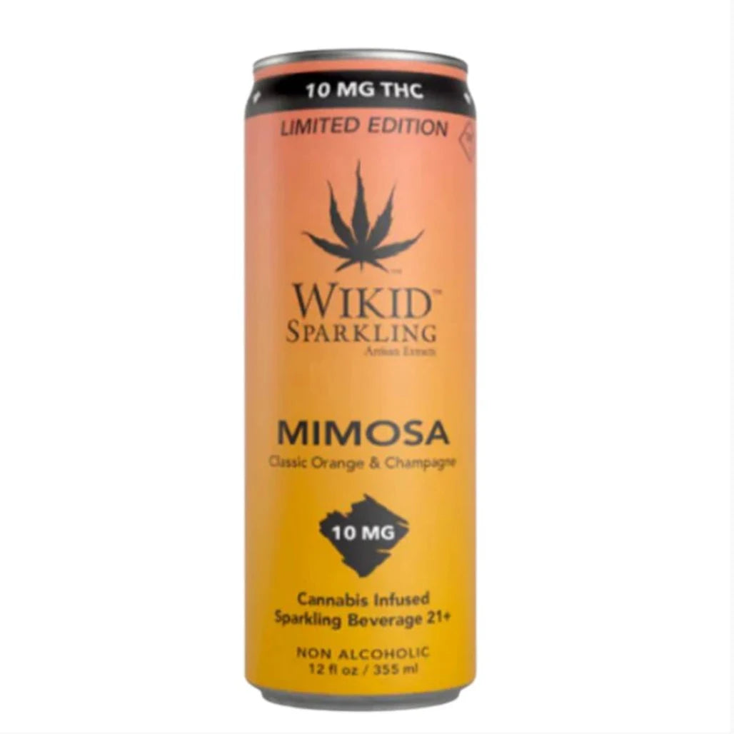 Wikid Sparkling Mimosa 10mg Delta-9 THC can