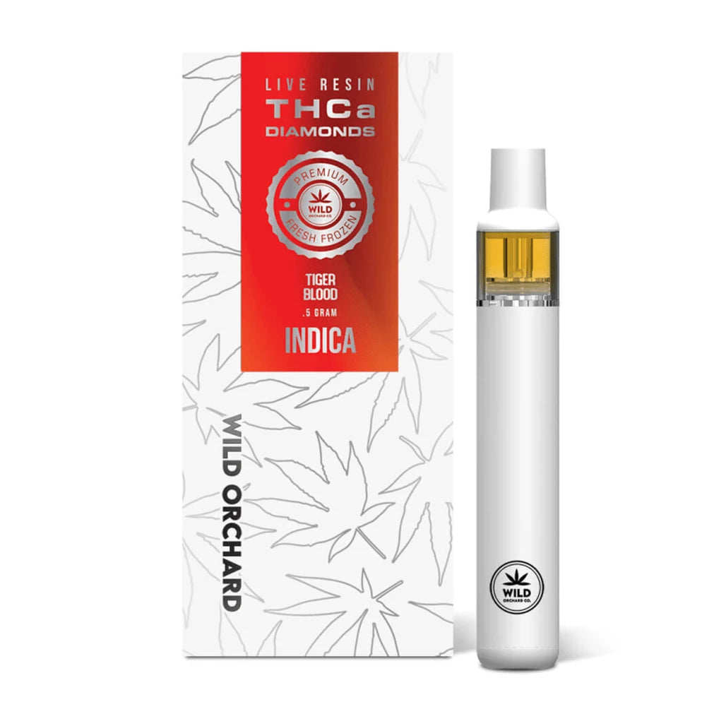 Wild Orchard Tiger Blood THCA Diamonds Live Resin Vape 0.5g