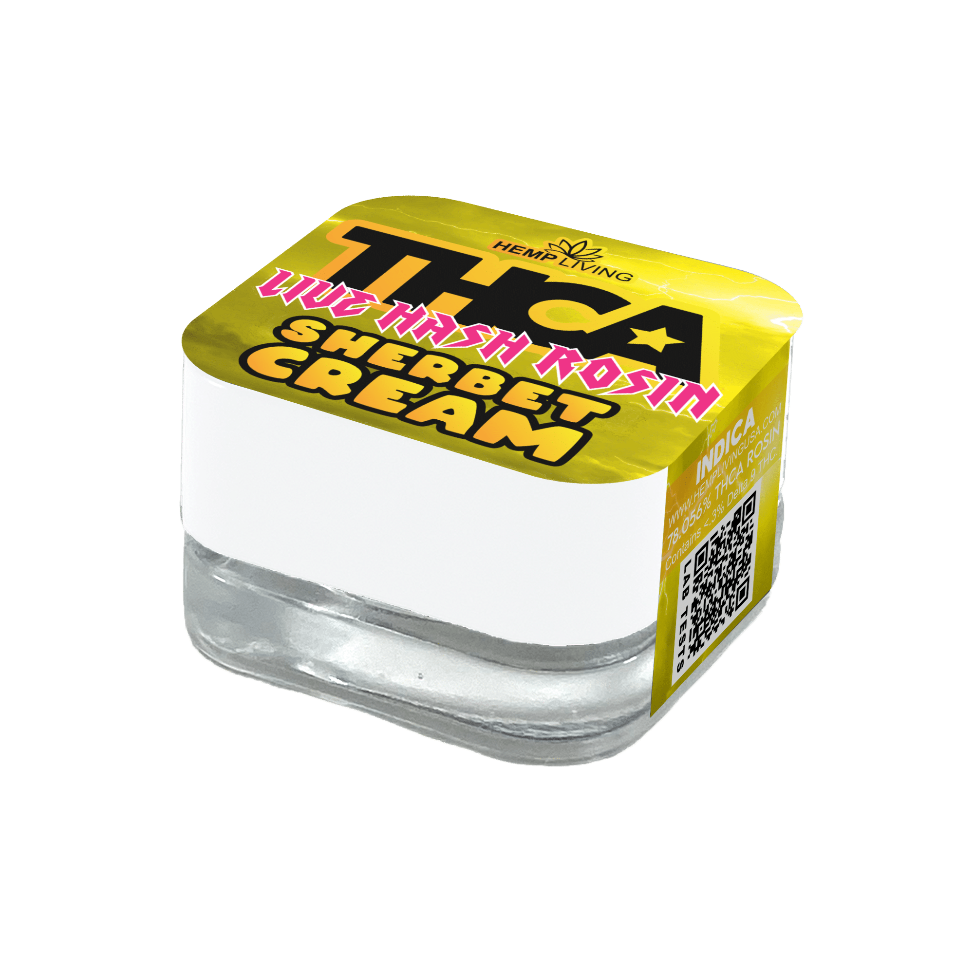 Hemp Living THC-A Pure Live Hash Rosin 1g