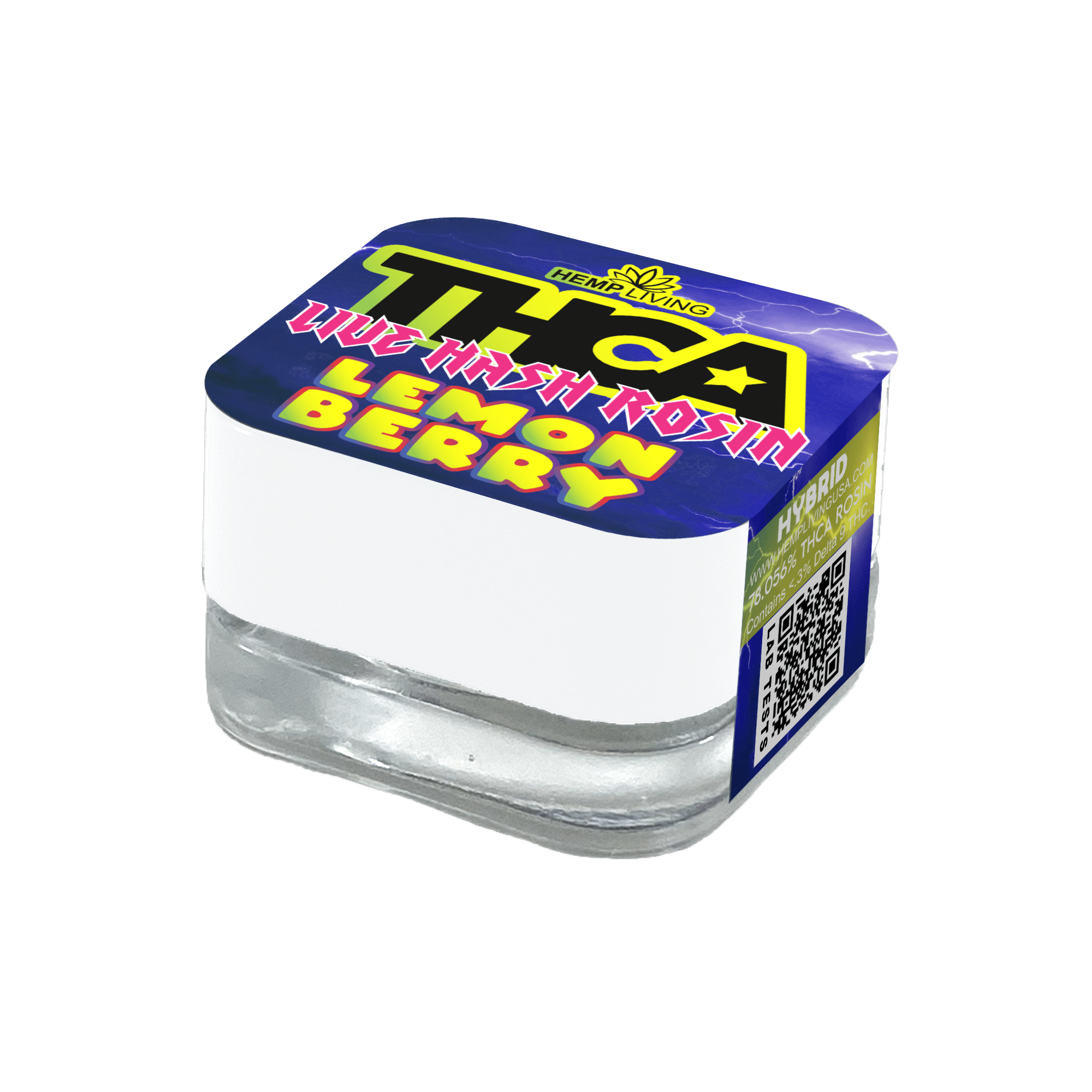 Hemp Living THC-A Pure Live Hash Rosin 1g