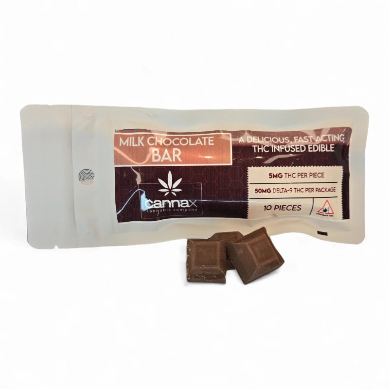 Delta-9 Milk Chocolate Bars