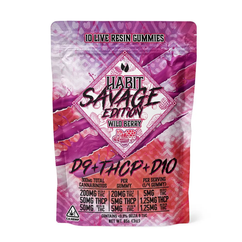 Habit Savage THC-P Gummies