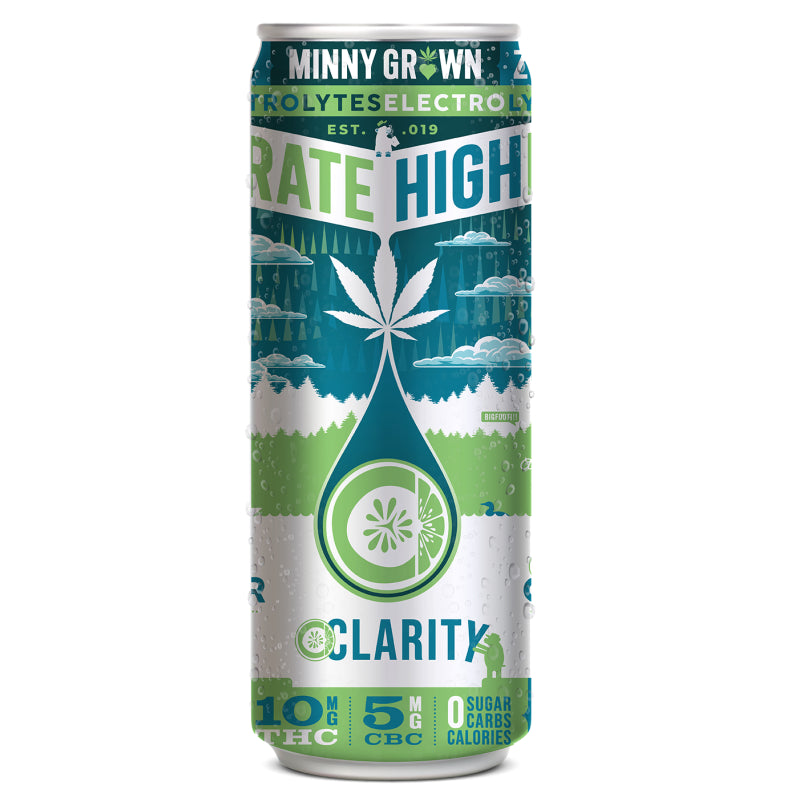 Minny Grown Sparkling THC Beverages – 12oz | 4 Flavors