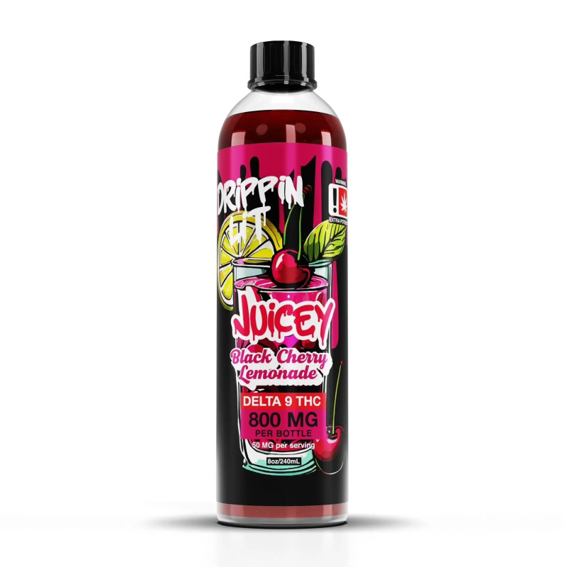 Juicey Drippin Lit High Potency Delta 9 Syrup – 800mg THC | 8oz