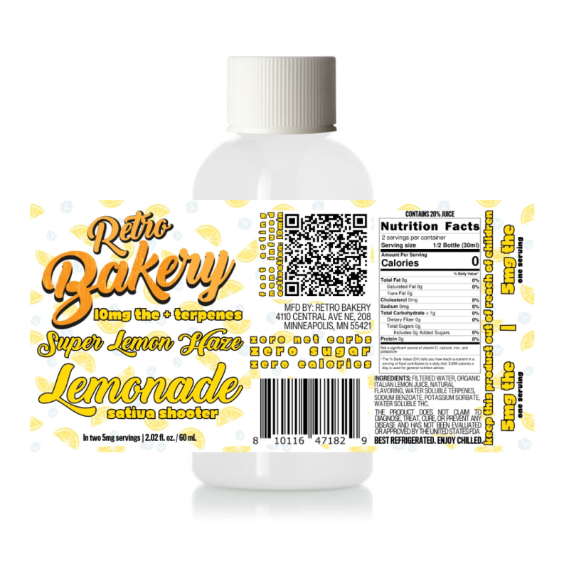 Retro Bakery 10mg THC Shot