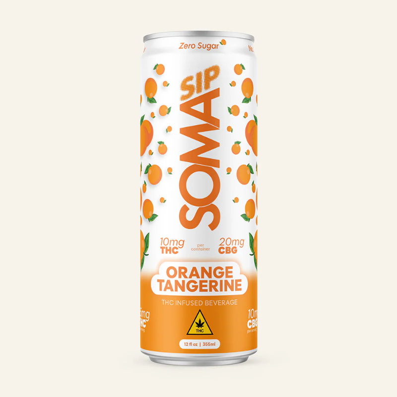 Sip Soma Sparkling Wellness Drinks – 10mg THC | 20mg CBG | Electrolyte Enhanced