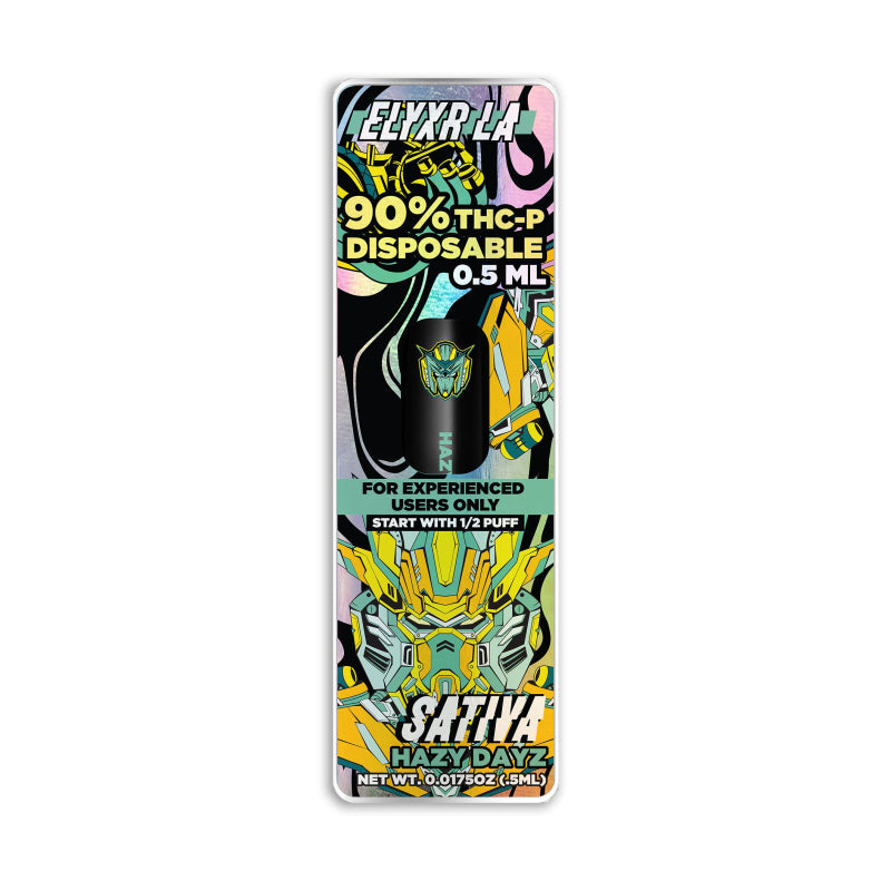 Elyxr LA 90% THC-P Disposable .5 Grams (500mg)
